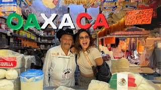 MERCADO DE ABASTOS 🇲🇽 I Braved the Most DANGEROUS Market in OAXACA MEXICO to eat in a NETFLIX Spot 🌮 [upl. by Eelrehpotsirhc773]