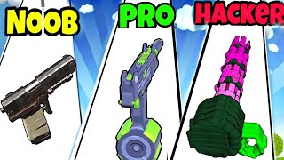 weapon master game noob vs pro vs hacker with oggy and jack [upl. by Jacobson]