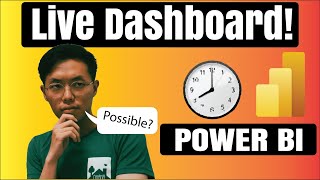 How To Create Power BI Live Dashboard Live Data Real Time Update [upl. by Deehan]