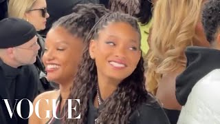 Halle Bailey amp Willow Smith Dance Off [upl. by Nilak]