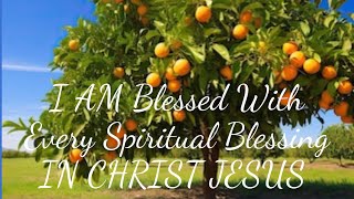 Blessed With Every Spiritual Blessing In Christ  Mat 51416   2 Tim 17  Eph 13  Sis Maria [upl. by Analat]