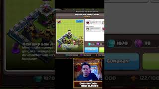 Sepatu bot milik Hero barbarian king clashofclans townhall16 clashofclanindonesia coc [upl. by Esirahc]