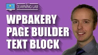 WPBakery Page Builder Text Block Walkthrough  WPBakery Tutorials Part 10 [upl. by Aidnyl]