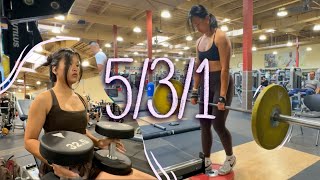 A Week of Workouts Trying the 531 powerlifting split [upl. by Adnor]