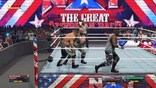 WWE 2K24  How to do the Dudley boys 3D finisher [upl. by Nylatsyrk]