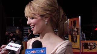 Dianna Agron Interview I Am Number Four Movie Premiere [upl. by Heddi]