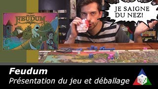 Feudum  Présentation du jeu et déballage [upl. by At]