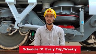 LHB coach • Schedule D1 Every TripWeekly part 1 [upl. by Ardel]