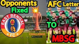 East Bengals Quarterfinal Opponents💥💥  AFC writes to MOHUN BAGAN 🚨 [upl. by Riba]