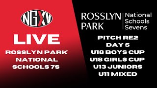 LIVE RUGBY ROSSLYN PARK NATIONAL SCHOOLS 7s  PITCH RE2 DAY 5 [upl. by Marijane]