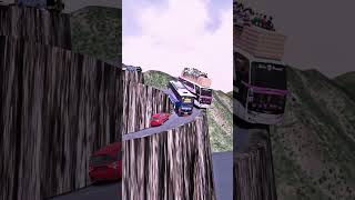 Bravery or Recklessness eurotrucksimulator2 dangerousroads automobile dangerouslocations [upl. by Henricks]