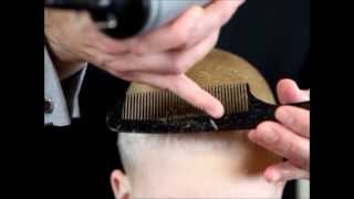 Brush Cut  Old Fashioned Brush Cut Haircut [upl. by Ettigirb400]