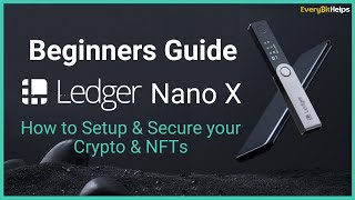 Ledger Nano X Tutorial Beginners Guide on How to Set up a Ledger Nano Wallet [upl. by Snoddy697]