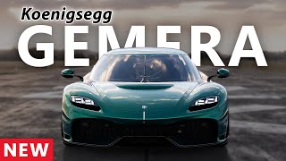 Koenigsegg Gemera Review  Incredible 2300 HP 4Seater Hybrid Megacar [upl. by Vern]