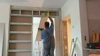 Ugradnja  Eclisse klizna vrata How to install a pocket door [upl. by Delsman441]