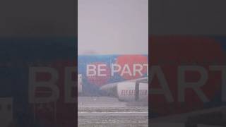 A380 Lands In A Blizzard ❄️ [upl. by Barrett]