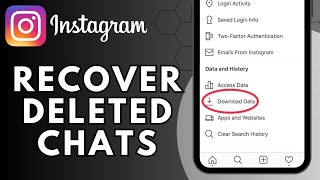 How to Recover Deleted Instagram Chats amp Messages iOS amp Android [upl. by Anihsit294]