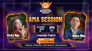 AMA With Naka amp Vicky  BLOCKCHAIN MONSTER HUNT bcmhunt gaming playtoearn [upl. by Marya]