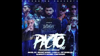 Pacto Remix Official IA Version  Bad Bunny Noriel Almighty Anuel AA y Másquot PROODBYNGLETRA [upl. by Veradia]