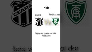 Ceará vs América mg hoje às 945 [upl. by Aihsat475]