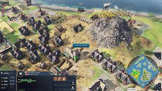 AOE4 4v4 coop English [upl. by Arada]