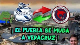 ¿ REGRESAN LOS TIBURONES ROJOS DE VERACRUZ 🤯 ¡ EL PUEBLA SE MUDARÍA A VERACRUZ [upl. by Etterrag]