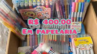 COMPRINHAS DE PAPELARIA [upl. by Henarat]