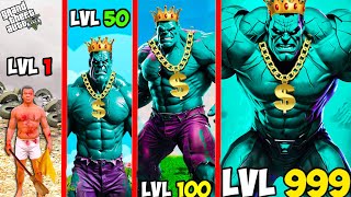 Level 1 ICE HULK to Level 1000000000 ICE HULK in GTA 5 [upl. by Etnohc]