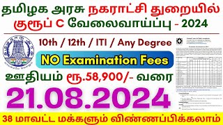 10th Pass Government Jobs 2024 ⧪ TN govt jobs 🔰 Job vacancy 2024 ⚡ Tamilnadu government jobs 2024 [upl. by Olinad]