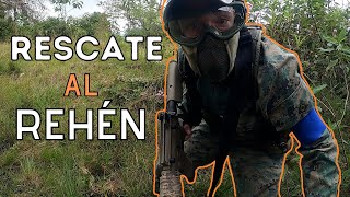 Rescate al REHÉN ⚠️⌛  Airsoft Colombia [upl. by Udall473]