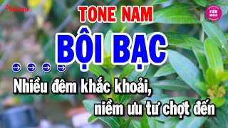 Bội Bạc Karaoke Tone Nam  Nhạc Sống Rumba Chất Lượng Cao  Tiên Organ [upl. by Willcox]