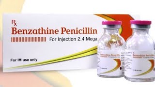 Penicillin G benzathine injection [upl. by Kerstin254]