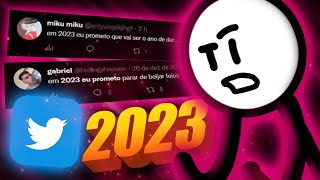 O QUE AS PESSOAS ESTÃO PROMETENDO PARA 2023 [upl. by Portwine341]