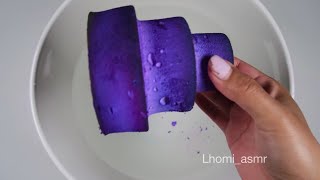 3 in 1 video  Return of the Tiered Cake in Hydrophobic Form Gymchalk Water Crush ASMR [upl. by Aileduab808]