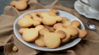 BISCOTTI AL BURRO  Semplici e facili perfetti a colazione e a merenda [upl. by Pisano905]