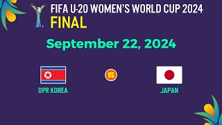 Final Match Result  FIFA U20 Womens World Cup 2024 [upl. by Ahsimat]