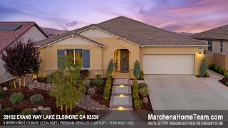 Beautiful Home For Sale 29152 Evans Way Lake Elsinore CA by Michael amp Anita Marchena Home Team [upl. by Arhas]