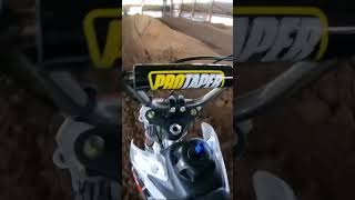 PIT BIKE TRACK pitbike crf50 minibike honda bigborekit fyp foryou foryoupage [upl. by Grearson]