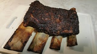 Beef Chuck Short Ribs barbecued on the PK GrillSmoker [upl. by Merp]