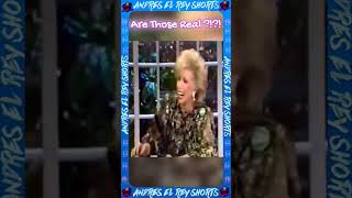 Lucille Ball quot Are Those Real quot lucilleball joanrivers funny shortsfeed [upl. by Oiretule]