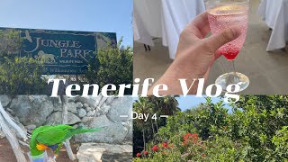 Tenerife Vlog  Day 4  Jungle Park Tenerife BBQ party and more [upl. by Fini]