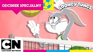 Królik Bugs gra w siatkówkę plażową 🏐 To właśnie sport doktorku  Zwariowane Melodie Sport [upl. by Mila]