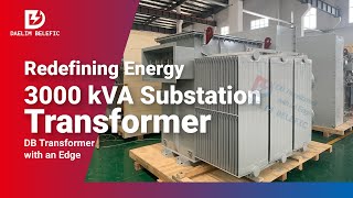 Redefining Energy 11kv 3000kVA Substation Transformer [upl. by Irpak249]