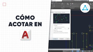 ¿Cómo acotar en AutoCAD  2021 [upl. by Sackville]