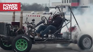 Construyendo un GoKart tamaño adulto con chasis de vertedero [upl. by Alenoel5]