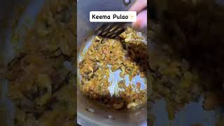 Keema pulao trending food reels happinessonplate youtube recipe keema pulao happyplates [upl. by Vinay418]