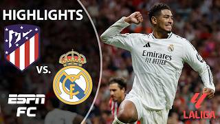 LATE MADRID DERBY EQUALIZER 🔥 Atletico Madrid vs Real Madrid  LALIGA Highlights  ESPN FC [upl. by Gustavo921]