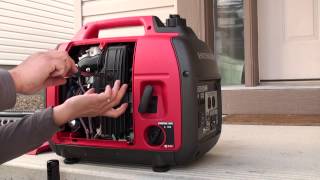 How to winterize or prepare a portable generator for long term storage Honda EU2000i [upl. by Charlean931]