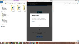 Photoshop CC 2018 Installation ErrorError Code160  Solved [upl. by Klingel]