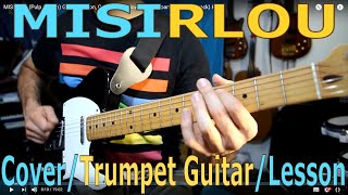 MISIRLOU Pulp Fiction Guitar Lesson Cover Dick Dale How to play Tutorial [upl. by Laniger]